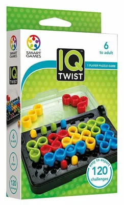 Immagine prodotto di Smart Games IQ Spiel IQ Twist, Konzentrationsspiel, Kinderspiel, Kinder Spiel, ab 6 Jahren, SG 488