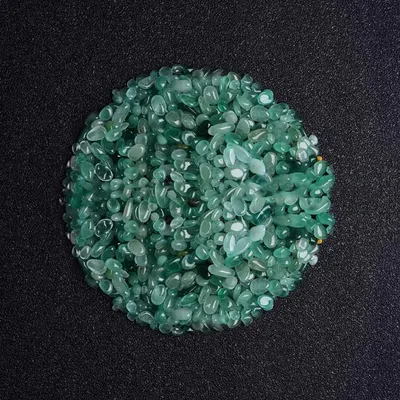 Produktbild von Siersteine, 3-5 mm - Kleine Halbedelsteine - Dekoratives Granulat - Für Bastelarbeiten/Aquarien - 100 g - Weiß, kristallin - Dekorative Steine