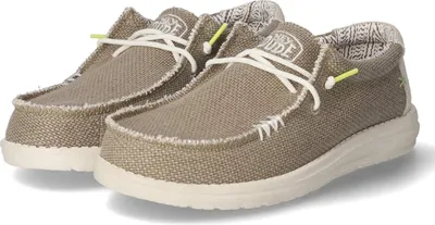Produktbild von Hey Dude Wally Braided  Sportief - taupe - Maat 42