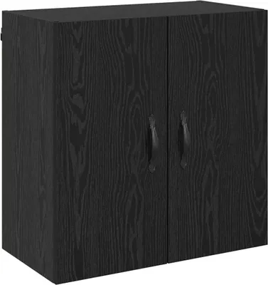 Produktbild von vidaXL Wandschrank Schwarz Eichen-Optik 60 x 31 x 60 cm Holzwerkstoff