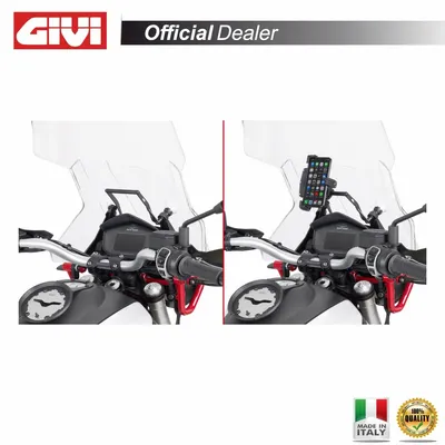 Immagine prodotto di Traversino portanavigatore GIVI per MOTO GUZZI V85 TT