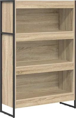 Image de Étagère vidaXL Sonoma 80 x 30 x 121 cm en bois aggloméré
