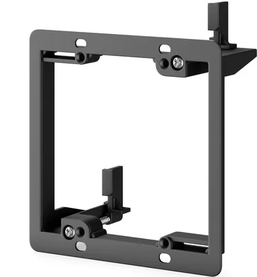 Produktbild von deleyCON Einbaurahmen für Multimedia Wanddosen Wandplatte Einfache und Schnelle Installation Robuste und Haltbare Ausführung