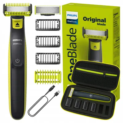 Produktbild von Philips OneBlade QP2824/10 – Nass- & Trockenrasur – 45 Min. – 2 Klingen
