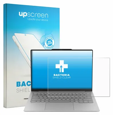 Produktbild von upscreen Schutzfolie für Lenovo ThinkBook 14X Displayschutz Displayschutzfolie Folie Klar antibakteriell