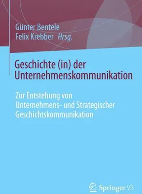 Obrázek produktu pro Geschichte (in) der Unternehmenskommunikation