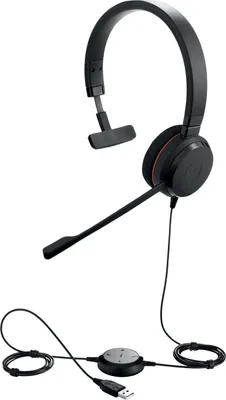 Produktbild von Jabra Evolve 20 UC Mono USB Überkopfbügelmodell