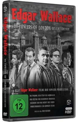 Imagen del producto de Edgar Wallace - Die Towers of London Gesamtedition (5 DVDs)