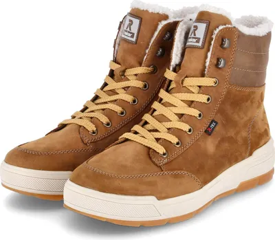 Produktbild von Rieker Evolution Herren Winterboots Hellbraun Rauleder - wasserfest, atmungsaktiv, isolierend Größe: 43