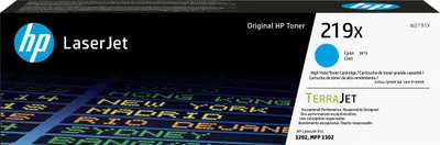 Produktbild von 219X Cyan Original LaserJet-Tonerkartusche mit hoher Reichweite