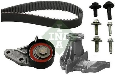 Produktbild von INA Zahnriemensatz + Wasserpumpe für Ford Mazda Volvo