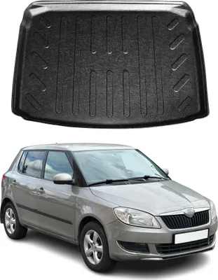 Produktbild von Kofferraumwanne Laderaumwanne für Skoda Fabia 2008-2021 Schrägheck 5tür Gummi