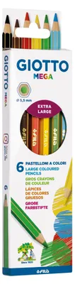 Immagine prodotto di Giotto F225800 pastello colorato Colori assortiti 6 pz