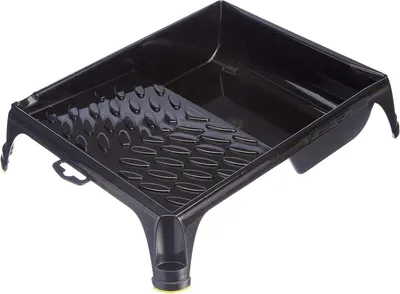 Productafbeelding van Verf Bak, Zwart, Antislip, Plat voor Rollers tot 180mm