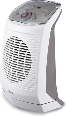 Image de Bimar HF201 Chauffage électrique portable à ventilateur basse consommation Blanc
