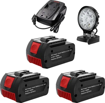 Produktbild von Ersatzbatterie, 18V, 6000mAh Kapazität, Set 3