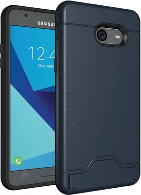 Produktbild von Schutzhülle für Samsung Galaxy J5 2017 4.8 Zoll SM-J500F Schutzcover aufstellbares Hardcase mit Kartenfach (USA VERSION)