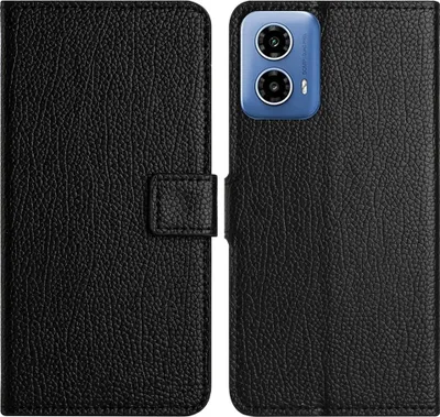 Produktbild von Motorola Moto G35 Hülle - Coverup Klapphülle - Schwarz