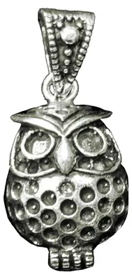 Produktbild von Eulen Schmuck Anhänger 925er Silber