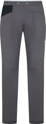 Graue Kletterhose "Bolt Pant M" von La Sportiva mit seitlichen Taschen und elastischem Bund.