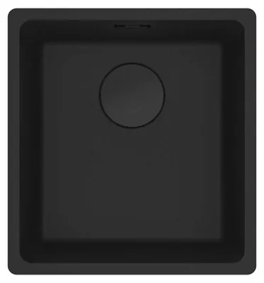 Produktbild von Franke Maris Flächenbündige Spüle Fragranitbecken MRG 210-37 Black Matt Handbedienung ab 45 cm 135.0683.044 - inkl.