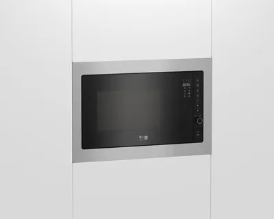 Produktbild von Beko BMGB25332BG, Integriert, Grill-Mikrowelle, 25 l, 900 W, Eingebautes Display, LED