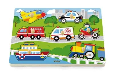 Produktbild von New Classic Toys 51274, 1,5 Jahr(e), Mit Ton, Batterien erforderlich, AAA, Mehrfarbig