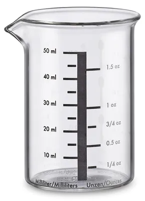 Produktbild von Küchenprofi Messbecher 50 ml, Glas 911953550 4007371072076