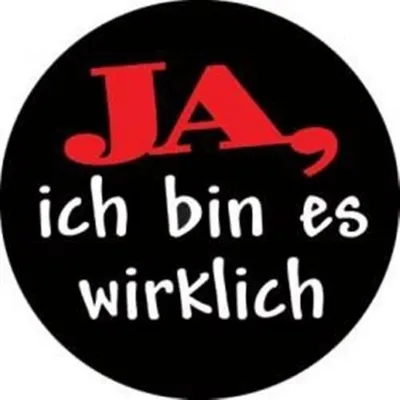 Produktbild von Ich bin es wirklich, Button