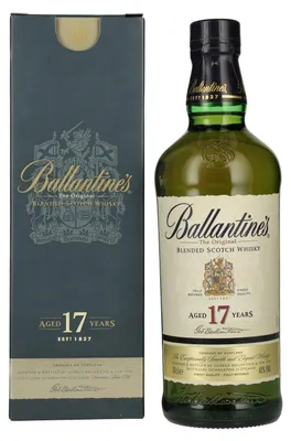 Image de Ballantine's 17 Years Old Blended Scotch Whisky 40% Vol. 0,7l en boîte cadeau