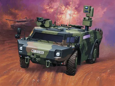 Produktbild von Revell REV3356 Spähwagen Fennek