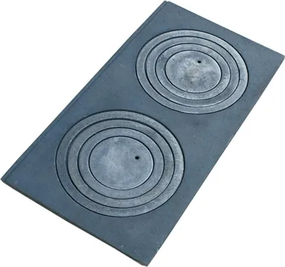 Immagine prodotto di SEZAM - 60 x 30,5 cm - Anello focolare per stufa in ghisa anelli in ghisa, stufa in maiolica, stufa a legna