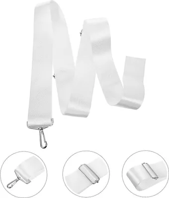 Produktbild von Mittelgurt - verstellbarer Tennisnetz-Mittelgurt - langlebiger Tennisnetz-Gurt - höhenverstellbare Tennisnetzgurte - Tennis-Trainingsnetz-Zubehör - 2,2 m x 5 cm