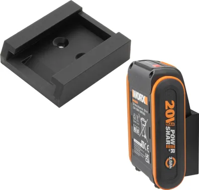 Produktbild von Akkuhalter für Worx Akku Wandhalter 20V Akkuwandhalter Wandhalterung Halter 20 V