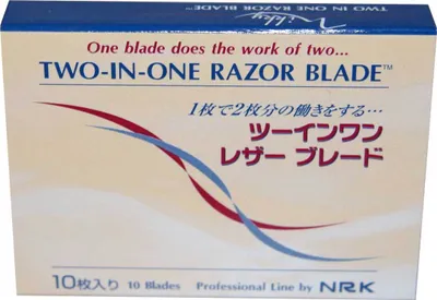 Produktbild von Efalock Two in One Razor Ersatzklingen 10 Stück