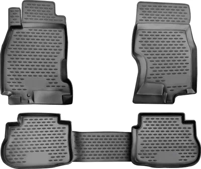 Zdjęcie produktu dla 2003-2009 Infiniti FX35 dywaniki podłogowe TPE czarne 4 szt