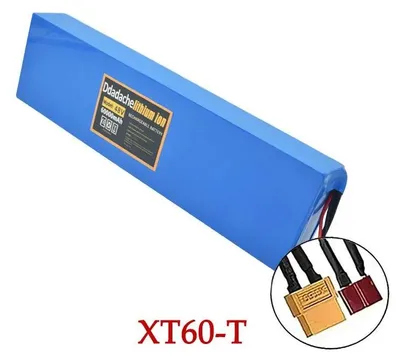 Obrázek produktu pro Lithium-iontová bateriová sestava, kapacita 60000 mAh, kompatibilní s modely Kugoo M4/M4 Pro/Max Speed, konektor XT60