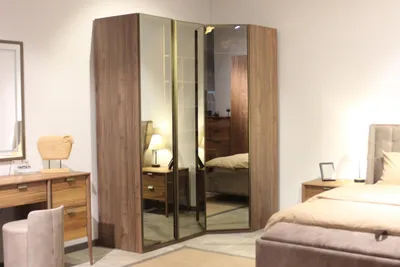 Produktbild von Kleiderschrank Schlafzimmer Holz Schrank Möbel Neu Schränke Eckschrank Neu