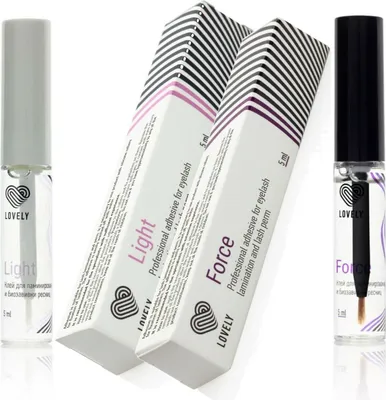 Produktbild von Wimpernlifting Kleber Eyelash Perm Wimpernwelle Fixing Glue Lash Lift von Lovely, Produkttyp:Force