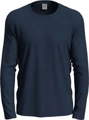 Produktbild von Stedman ST2500 | Classic Long Sleeve Herren T-Shirt - Farbe: Blue Midnight - Größe: M