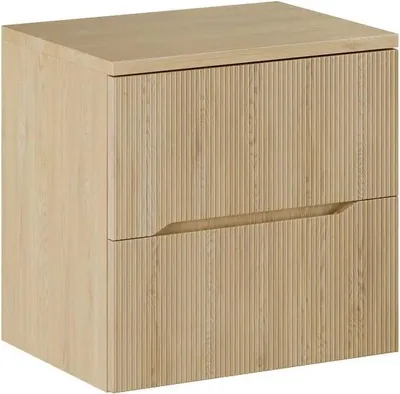 Immagine prodotto di Mobiletto 60,6 cm Isaline con 2 cassetti, rovere chiaro