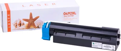 Produktbild von black Toner 3.7-45807111 kompatibel mit Oki 45807111  Seiten: 12.000