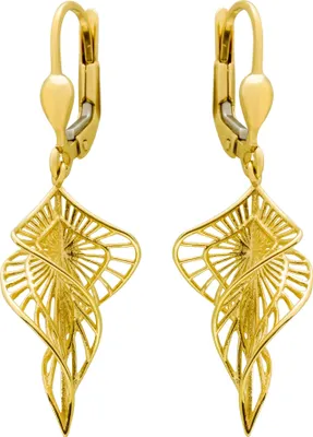 Produktbild von Ohrhänger Gelbgold 333 8 Karat Spiral Design