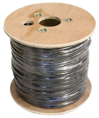 Imagen del producto de Cable DATACOM FTP, categoría 6, con revestimiento de polietileno (PE), bobina de 500 metros, color , para uso en exteriores
