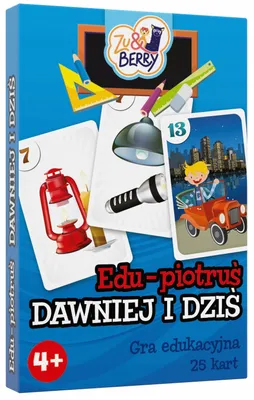 Obrázok produktu pre Karty do gry Piotruś Dawniej i Dziś dla dzieci Muduko