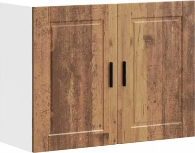 Immagine prodotto di vidaXL Parete attrezzata da cucina Porto in legno di recupero, materiale a base di legno