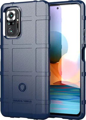 Immagine prodotto di Custodia Redmi Note 10 Pro / 10 Pro Max, morbida custodia protettiva in silicone TPU antiurto per Xiaomi Redmi Note 10 Pro / Note 10 Pro Max blu