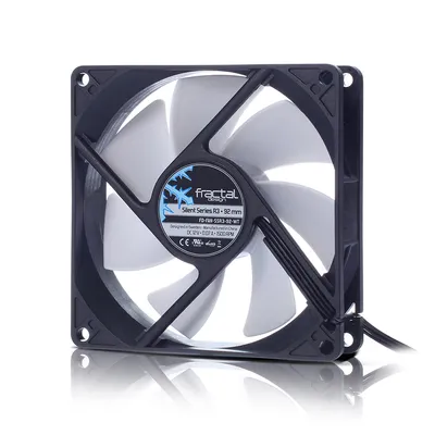 Productafbeelding van Fractal Design FD-FAN-SSR3-92-WT Fractal D. FD-FAN-SS R3 92x92x25