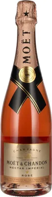 Image de Moët & Chandon Champagne NECTAR IMPÉRIAL ROSÉ Demi-Sec 12% Vol. 0,75l