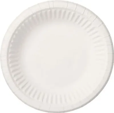 Produktbild von 600 Schalen, Pappe "pure" rund Ø 19 cm · 3 cm weiss